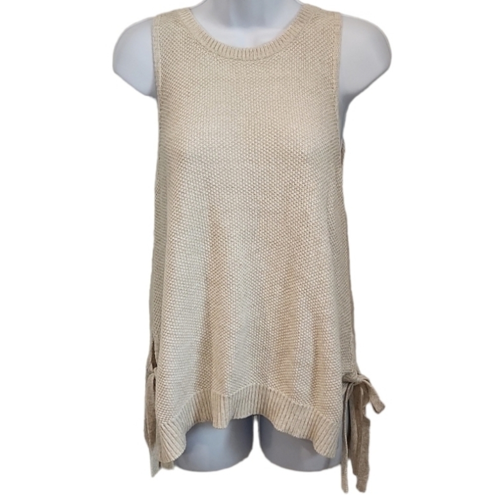 Universal Thread Waffle Knit Side Tie Sweater Tank